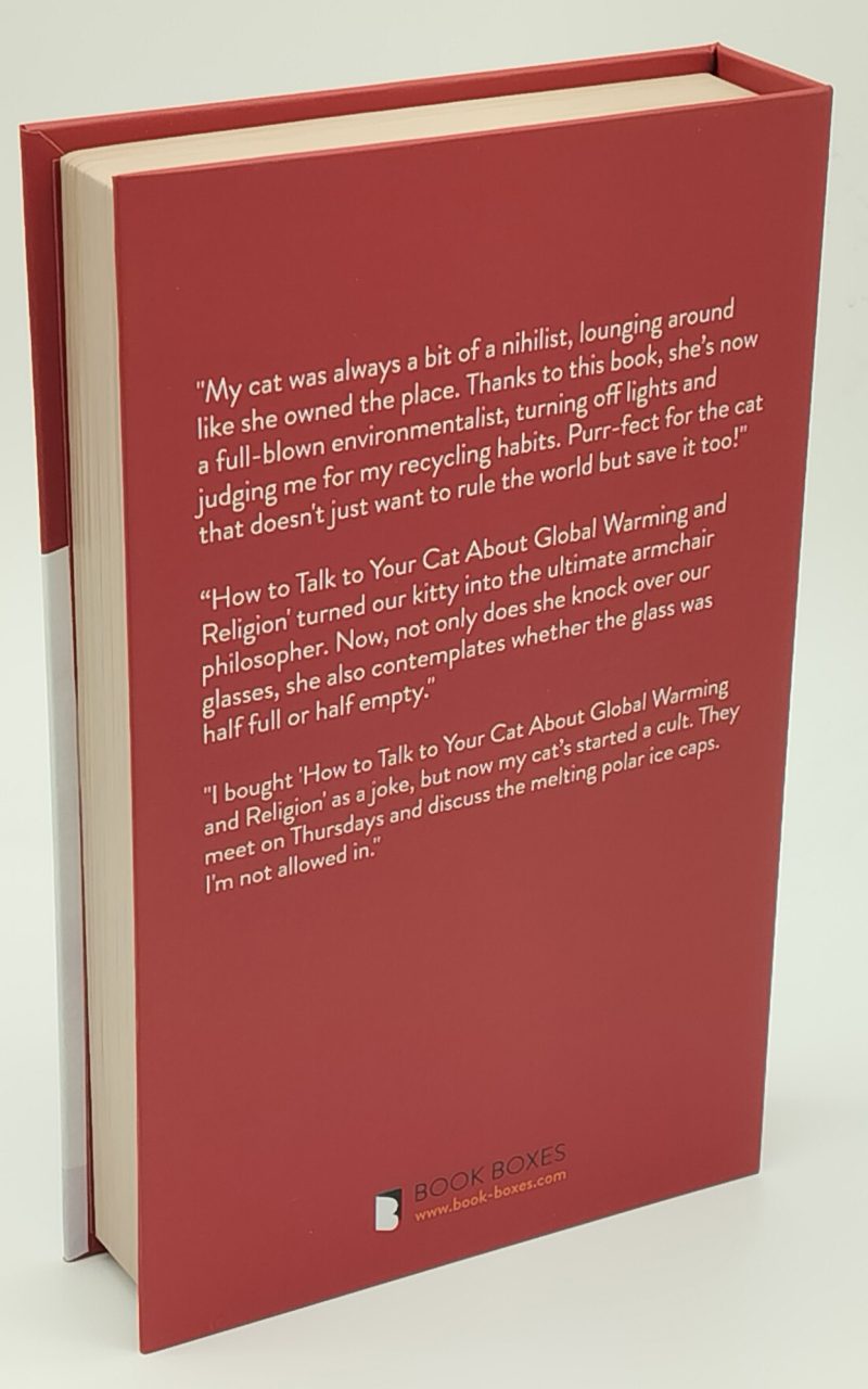 How to Talk to Your Cat About Global Warming & Religion- Book Boxes